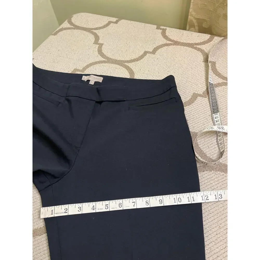 Hobbs London Black Annie Trouser Pants, size 10, MSRP $165